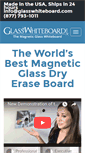 Mobile Screenshot of glasswhiteboard.com